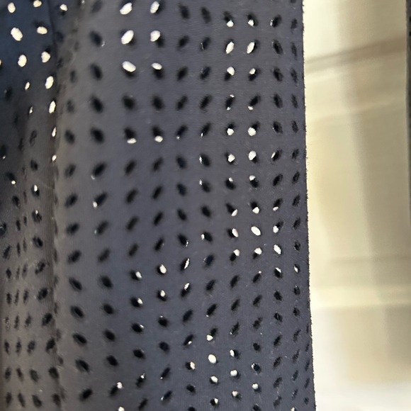 NWOT CALIA by Carrie Underwood Black Fleuria Mesh Hooded Sweatshirt - Picture 5 of 6